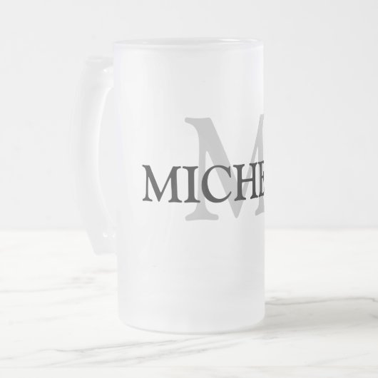 Chope Givrée simple minimum ajouter votre nom MONOGRAM GROOMSME (Devant gauche)