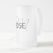 Chope Givrée simple minimum ajouter votre nom MONOGRAM GROOMSME (Devant droit)