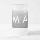 Chope Givrée Simple monogram add your name letter man minimal t (Centre)