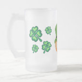 Chope Givrée Sláinte ! Leprechaun irlandais et shamrock (Gauche)