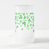 Chope Givrée Sláinte Lucky Irish Shamrocks Design Personalized (Centre)