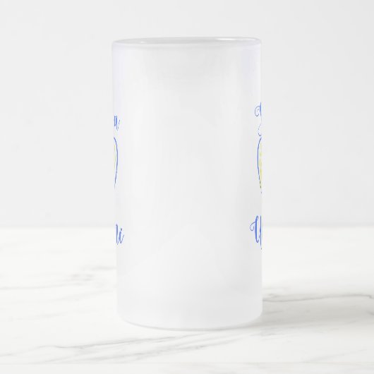 Chope Givrée Slogan Slava La gloire ukrainienne au coeur de l'U (Centre)