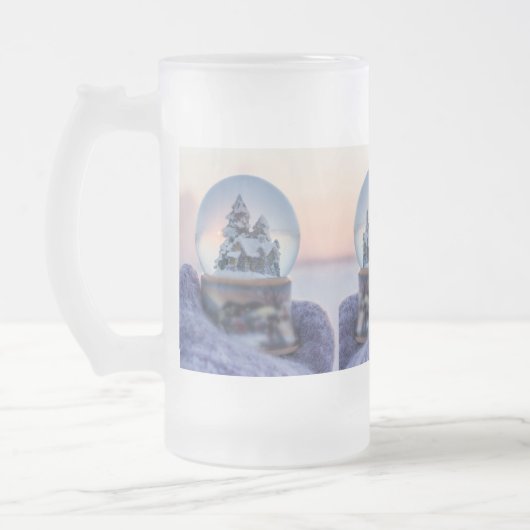 Chope Givrée Snowball Noël arbre hiver neige neige (Gauche)