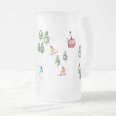 Chope Givrée Snowboard d'hiver moderne Snowboard (Devant droit)