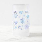 Chope Givrée Snowflakes, Snowmen et Pingouins de Noël (Centre)