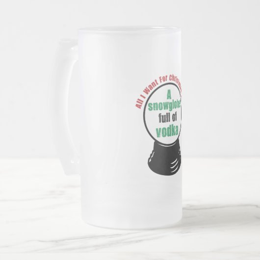 Chope Givrée snowglobe (Devant gauche)