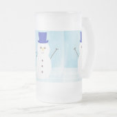 Chope Givrée snowman art (Devant droit)