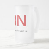 Chope Givrée Soignez votre bière (Devant droit)