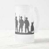 Chope Givrée Soldats simples Silhouette (Devant droit)