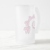 Chope Givrée Spirale des éléphants roses. Bande dessinée (Devant droit)