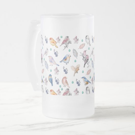Chope Givrée Spring Birds Pattern (Devant gauche)