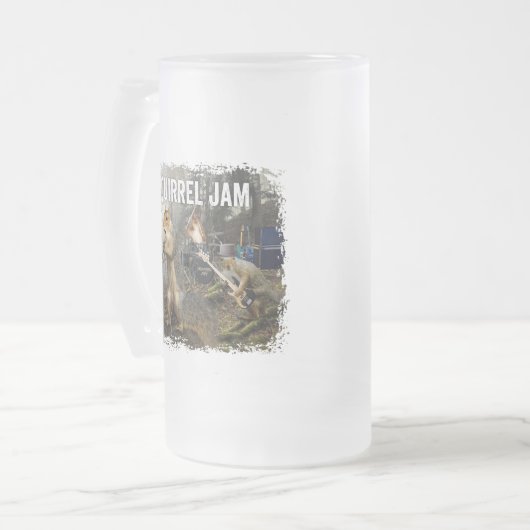 Chope Givrée Squirrel Jam - drôle de groupe de rock (Devant gauche)