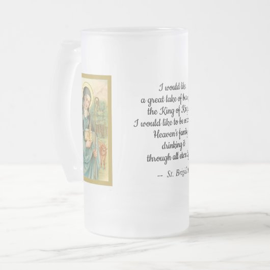 Chope Givrée St. Brigid d'Irlande (M 014, texte court) (Devant gauche)