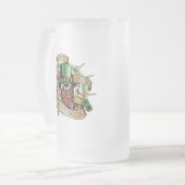 Chope Givrée St. Patrick, Jour de la Bière, Crâne, Leprechaun, (Devant gauche)