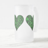 Chope Givrée St. Patrick's Day Emerald Heart (Devant droit)