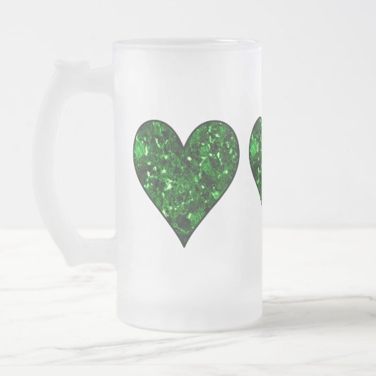 Chope Givrée St. Patrick's Day Emerald Heart (Gauche)