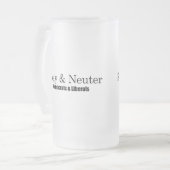 Chope Givrée Stérilisez et changez les libéraux (Devant gauche)