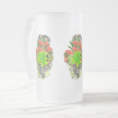 Chope Givrée Succulents sur galets de jardin (Devant gauche)