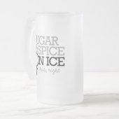 Chope Givrée Sucre et épice sur la glace (Devant gauche)