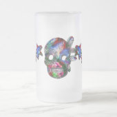 Chope Givrée Sugarland Psychedelic Grinnin' Skull Mexicano (Centre)