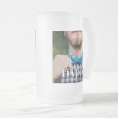 Chope Givrée Superbe papa depuis 20XX Simple Photo Élégante (Devant droit)