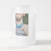 Chope Givrée Superbe papa depuis 20XX Simple Photo Élégante (Devant gauche)