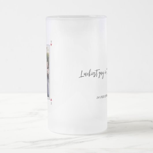 Chope Givrée Sweet Romantic Retro Photo Cadeaux de Saint Valent (Centre)