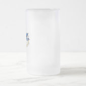 Chope Givrée Symbol Infinity of Blue Morpho Butterflies (Centre)