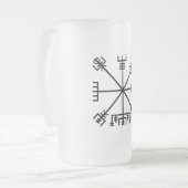 Chope Givrée Symbole Viking Vegvisir (Devant gauche)