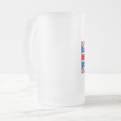 Chope Givrée T-shirts et cadeaux de drapeau du Royaume-Uni (Devant gauche)