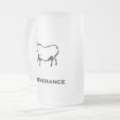 Chope Givrée Taureau persévérant noir (Devant gauche)