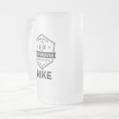 Chope Givrée Taza De Cristal Esmerilado Beer fan Glass. Customi (Devant gauche)