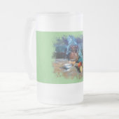 Chope Givrée Taza De Cristal Esmerilado Bodegón a espátula (Devant gauche)