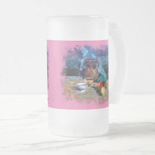 Chope Givrée Taza De Cristal Esmerilado Bodegón a espátula (Devant droit)