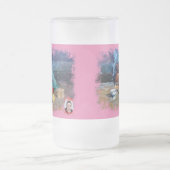 Chope Givrée Taza De Cristal Esmerilado Bodegón a espátula (Centre)