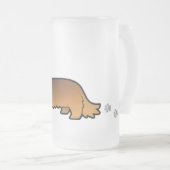 Chope Givrée Teckel de bande dessinée (à cheveux longs) (Devant droit)