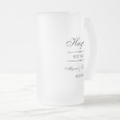 Chope Givrée Témoins de mariage personnalisés (Devant droit)