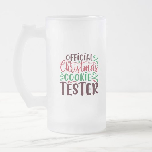 Chope Givrée testeur officiel de cookies de Noël (Gauche)