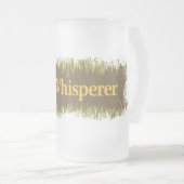 Chope Givrée Texte du Whisperer de bière (Devant droit)