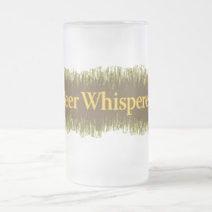 Chope Givrée Texte du Whisperer de bière