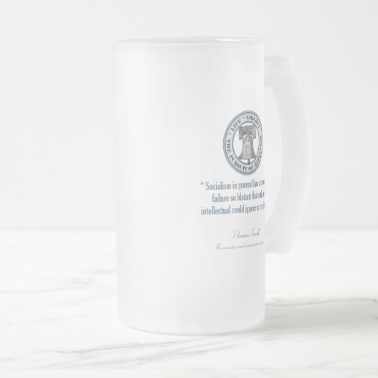 Chope Givrée Thomas Sowell (Socialisme) (Devant droit)