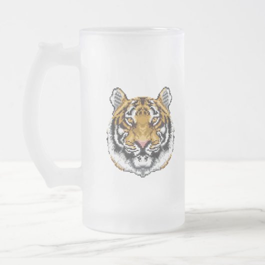 Chope Givrée Tigre à 8 bits (Gauche)