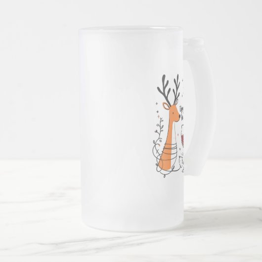 Chope Givrée Tipsy and Bright Reindeer  (Devant droit)