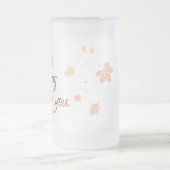 Chope Givrée Tomber pour vous verre dépoli (Centre)