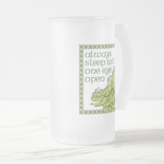 Chope Givrée Toujours dormir avec un oeil ouvert Dragon (Devant droit)