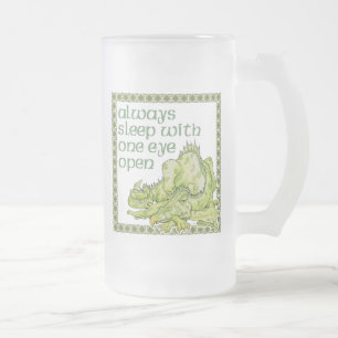 Chope Givrée Toujours dormir avec un oeil ouvert Dragon