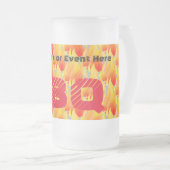 Chope Givrée Tout BBQ de nom ou d'événement - (Devant droit)