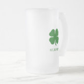 Chope Givrée Trèfle à quatre feuilles vert irlandais (Devant droit)