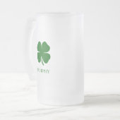 Chope Givrée Trèfle à quatre feuilles vert irlandais (Devant gauche)