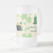 Chope Givrée Trèfles, lutins & Bière glacée au Pot d'Or (Devant droit)